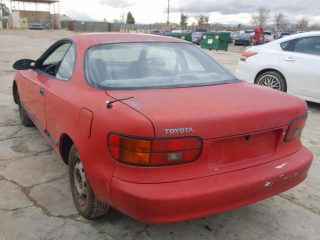 JT2AT86F5L0017458 - 1990 TOYOTA CELICA ST RED photo 3