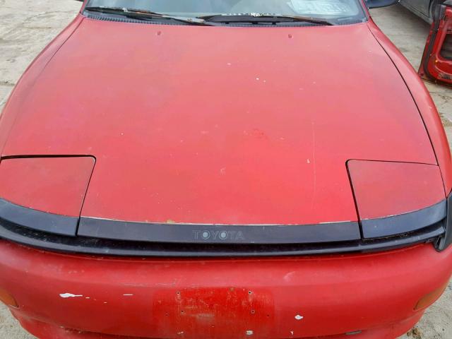 JT2AT86F5L0017458 - 1990 TOYOTA CELICA ST RED photo 7
