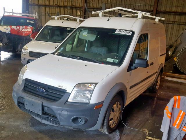 NM0LS7AN2DT147898 - 2013 FORD TRANSIT CO WHITE photo 2