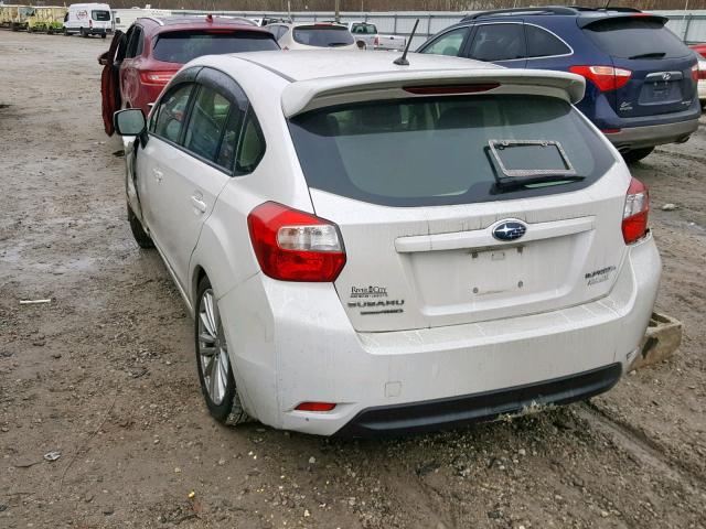 JF1GPAD64E8229035 - 2014 SUBARU IMPREZA PR WHITE photo 3