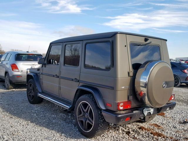 WDCYC7DF1HX264178 - 2017 MERCEDES-BENZ G 63 AMG GREEN photo 3