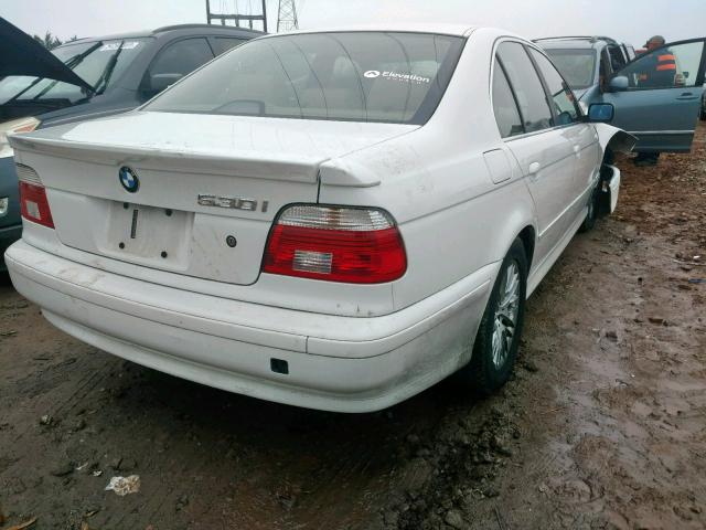 WBADT63433CK40072 - 2003 BMW 530 I AUTO WHITE photo 4