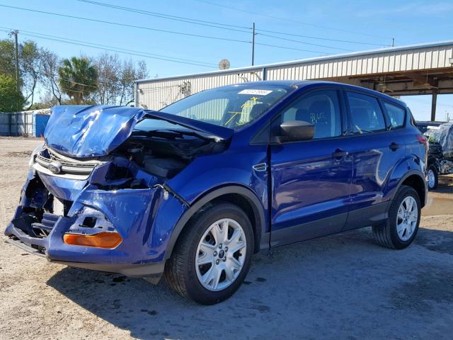 1FMCU0F75GUB89555 - 2016 FORD ESCAPE S BLUE photo 2