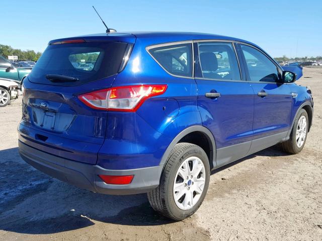 1FMCU0F75GUB89555 - 2016 FORD ESCAPE S BLUE photo 4