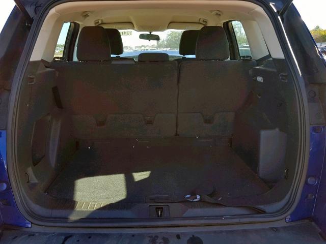 1FMCU0F75GUB89555 - 2016 FORD ESCAPE S BLUE photo 9