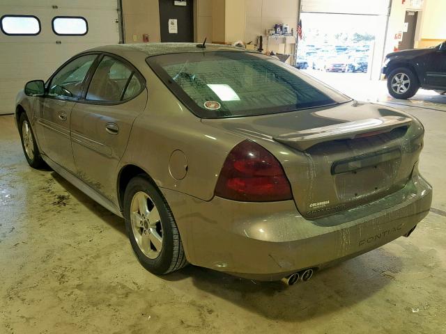 2G2WP582961149677 - 2006 PONTIAC GRAND PRIX GRAY photo 3