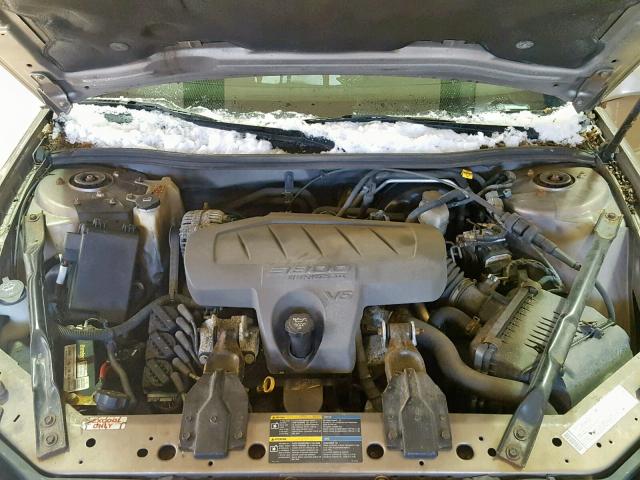 2G2WP582961149677 - 2006 PONTIAC GRAND PRIX GRAY photo 7