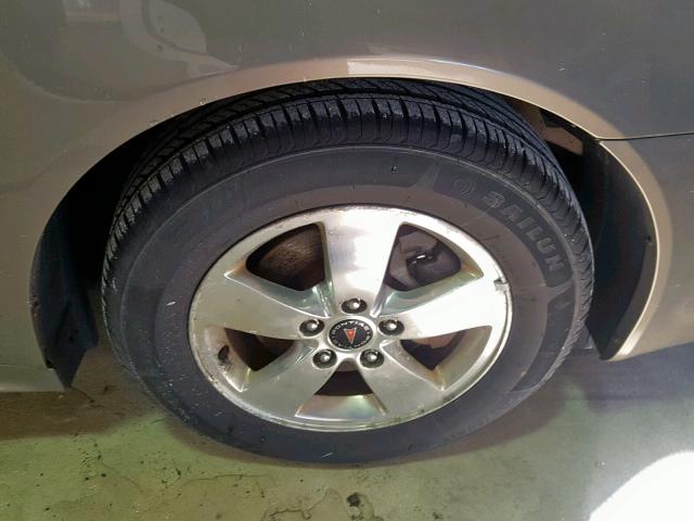 2G2WP582961149677 - 2006 PONTIAC GRAND PRIX GRAY photo 9