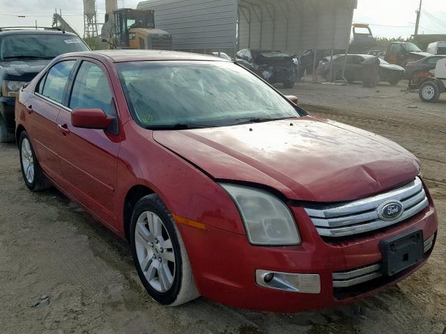 3FAHP08Z69R122897 - 2009 FORD FUSION SEL RED photo 1