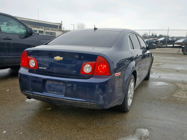1G1ZB5E17BF379958 - 2011 CHEVROLET MALIBU LS BLUE photo 4