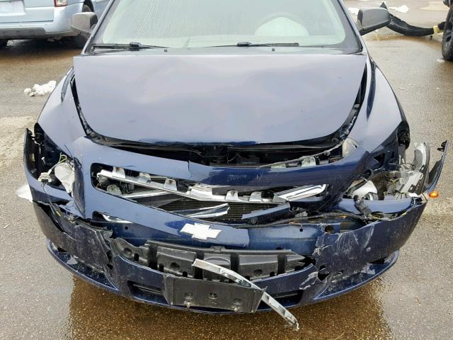 1G1ZB5E17BF379958 - 2011 CHEVROLET MALIBU LS BLUE photo 9