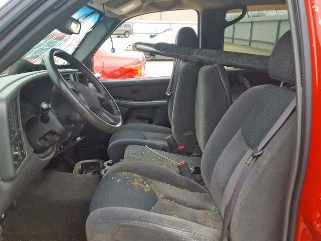 3GNEC12T74G269938 - 2004 CHEVROLET AVALANCHE RED photo 5