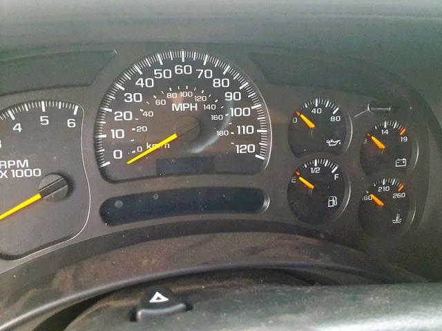 3GNEC12T74G269938 - 2004 CHEVROLET AVALANCHE RED photo 8