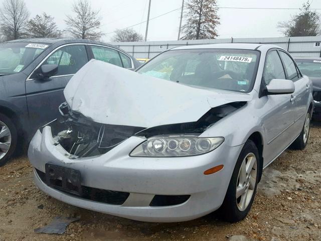 1YVFP80C935M46177 - 2003 MAZDA 6 I SILVER photo 2