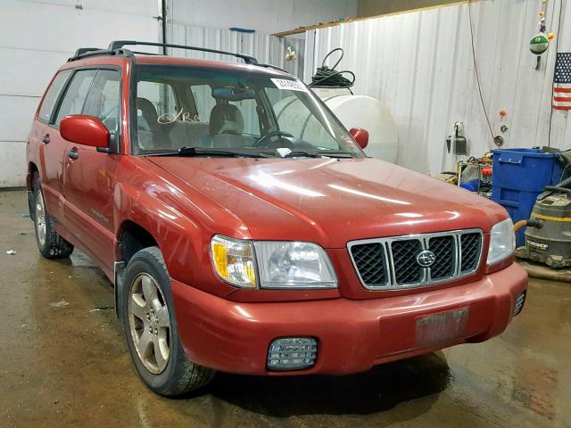 JF1SF65661H738725 - 2001 SUBARU FORESTER S MAROON photo 1