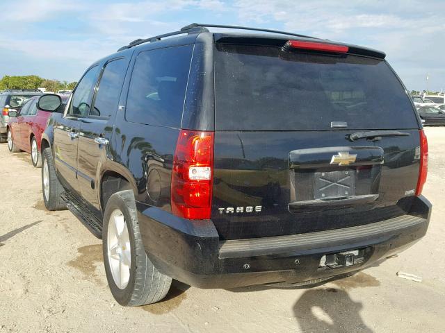 1GNFC130X7R418081 - 2007 CHEVROLET TAHOE C150 შავი ფოტო 3