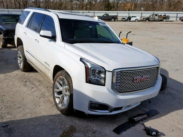 1GKS2CKJ5HR387831 - 2017 GMC YUKON DENA WHITE photo 1