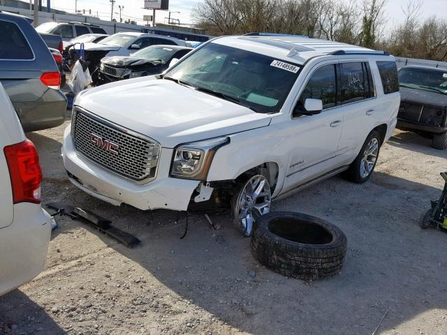 1GKS2CKJ5HR387831 - 2017 GMC YUKON DENA WHITE photo 2