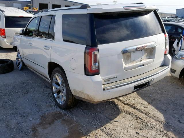 1GKS2CKJ5HR387831 - 2017 GMC YUKON DENA WHITE photo 3