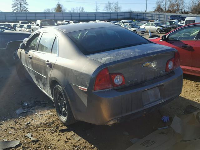 1G1ZA5EU9BF273217 - 2011 CHEVROLET MALIBU LS GRAY photo 3