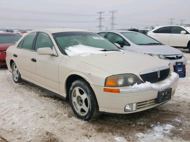 1LNHM86S81Y619247 - 2001 LINCOLN LS CREAM photo 1