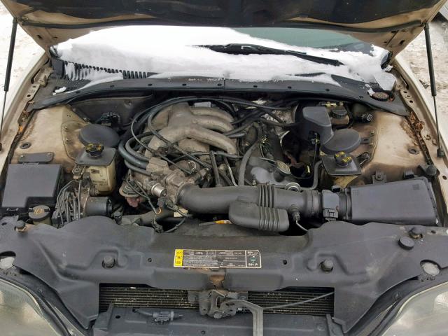 1LNHM86S81Y619247 - 2001 LINCOLN LS CREAM photo 7
