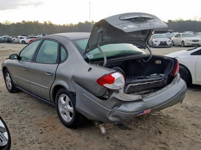 1FAFP55U43A271890 - 2003 FORD TAURUS SES GRAY photo 3