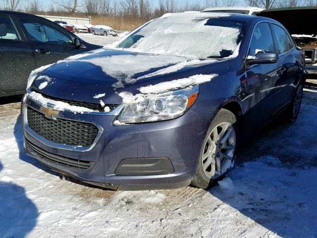 1G11C5SL3FF142681 - 2015 CHEVROLET MALIBU 1LT BLUE photo 2