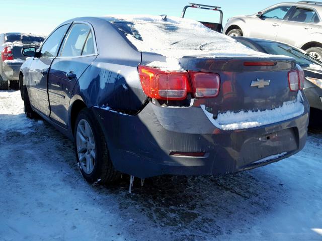 1G11C5SL3FF142681 - 2015 CHEVROLET MALIBU 1LT BLUE photo 3