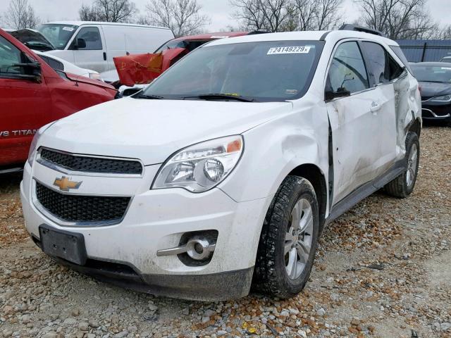 2GNFLGEK0E6232088 - 2014 CHEVROLET EQUINOX LT WHITE photo 2