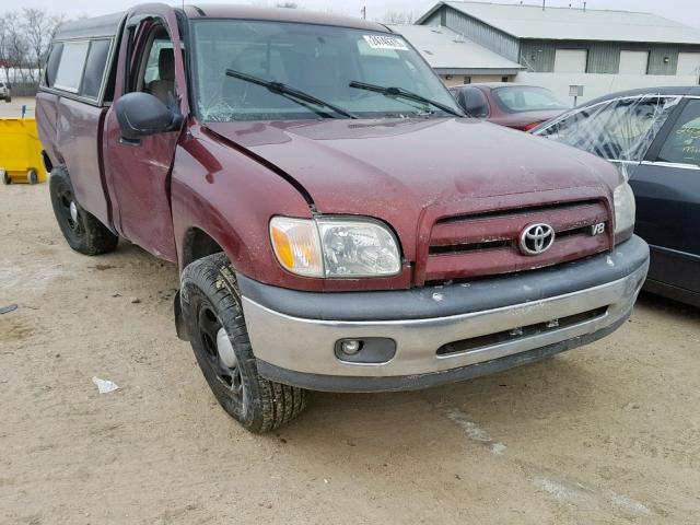 5TBJT32166S472611 - 2006 TOYOTA TUNDRA RED photo 1