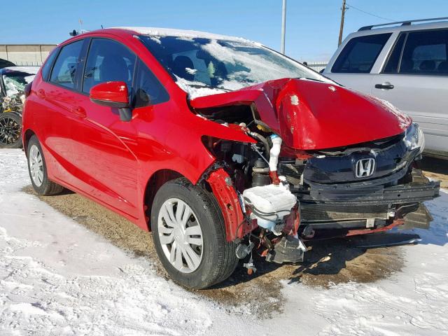 3HGGK5H57FM709733 - 2015 HONDA FIT LX RED photo 1