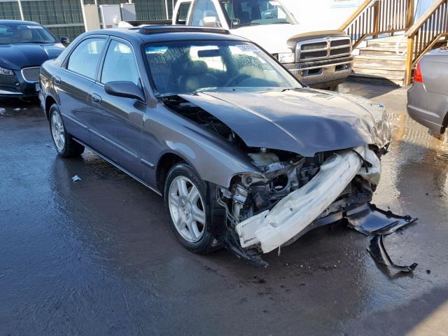 1YVGF22D025268393 - 2002 MAZDA 626 ES BROWN photo 1