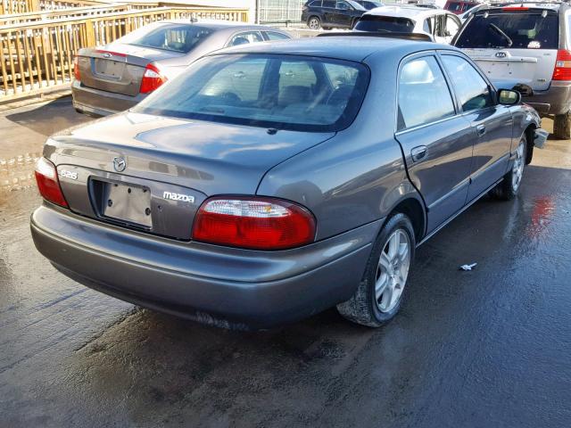 1YVGF22D025268393 - 2002 MAZDA 626 ES BROWN photo 4