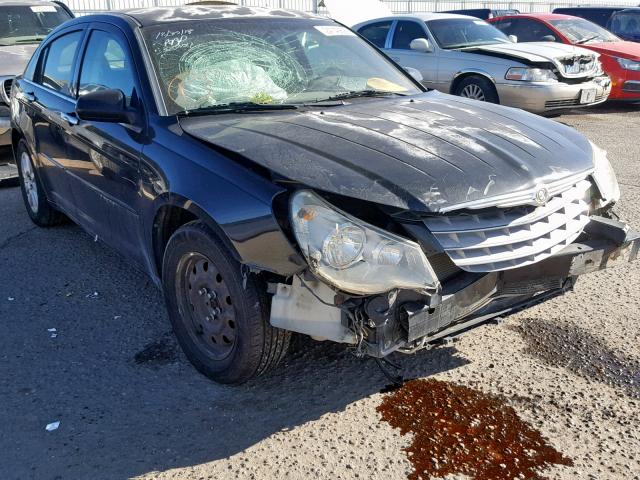 1C3LC46K58N186433 - 2008 CHRYSLER SEBRING LX BLACK photo 1