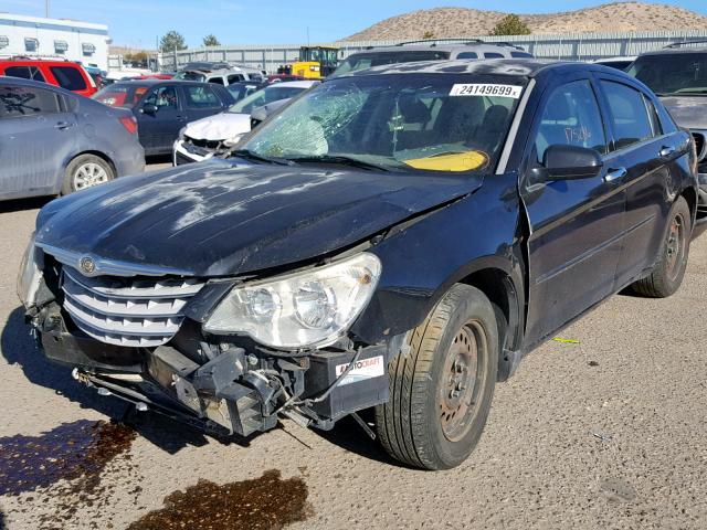 1C3LC46K58N186433 - 2008 CHRYSLER SEBRING LX BLACK photo 2