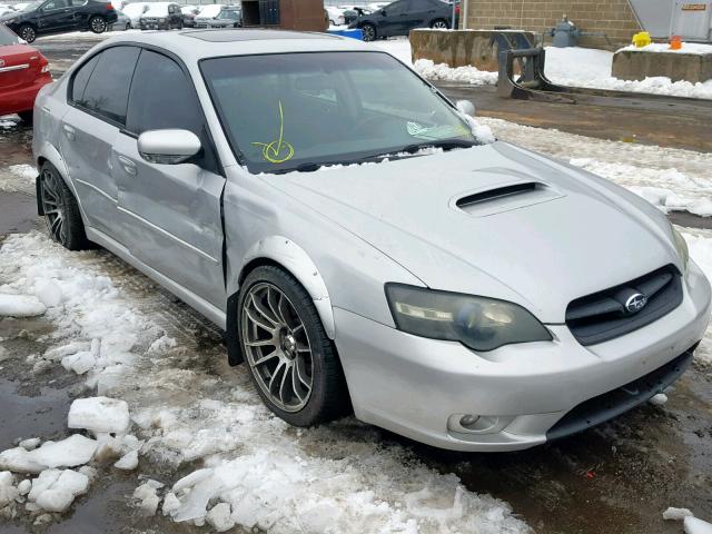 4S3BL676456214894 - 2005 SUBARU LEGACY GT SILVER photo 1