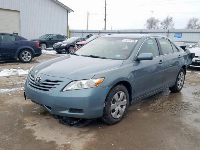 4T1BE46K87U599674 - 2007 TOYOTA CAMRY NEW BEIGE photo 2