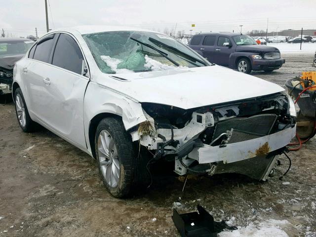 2G4GR5EXXG9161233 - 2016 BUICK REGAL PREM WHITE photo 1