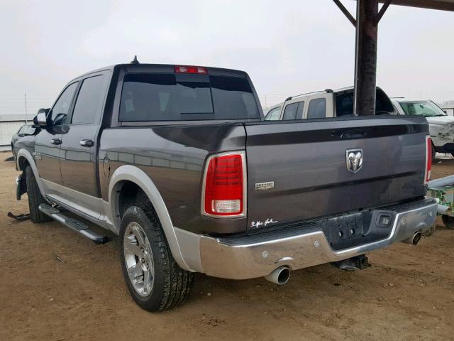 1C6RR6NT0ES429967 - 2014 RAM 1500 LARAM CHARCOAL photo 3