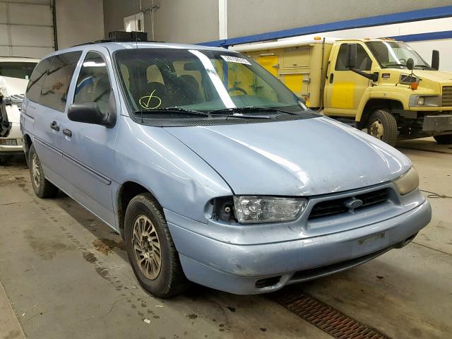 2FMDA5145WBB41596 - 1998 FORD WINDSTAR W BLUE photo 1