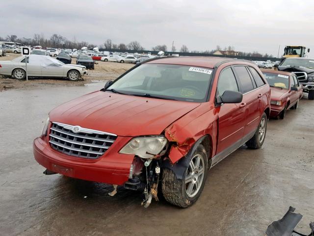 2A8GM68X88R638773 - 2008 CHRYSLER PACIFICA T RED photo 2