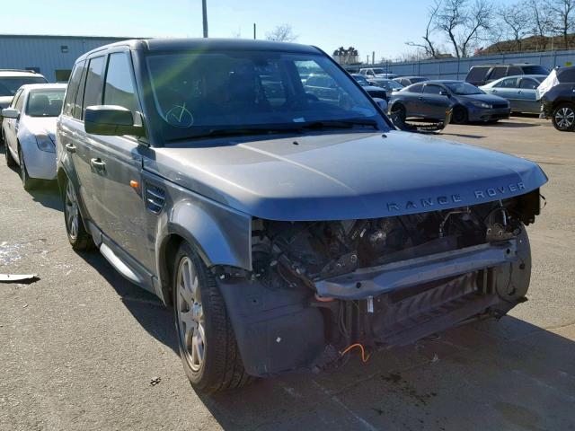 SALSK25448A180432 - 2008 LAND ROVER RANGE ROVE GRAY photo 1