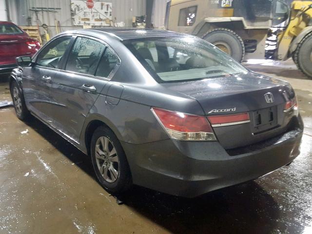 1HGCP2F45CA221057 - 2012 HONDA ACCORD LXP CHARCOAL photo 3