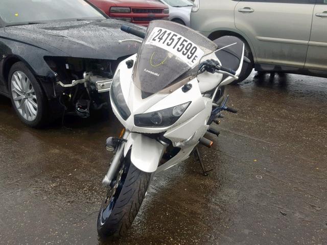 JKAEXEC119DA27388 - 2009 KAWASAKI EX650 C 白色 照片 2