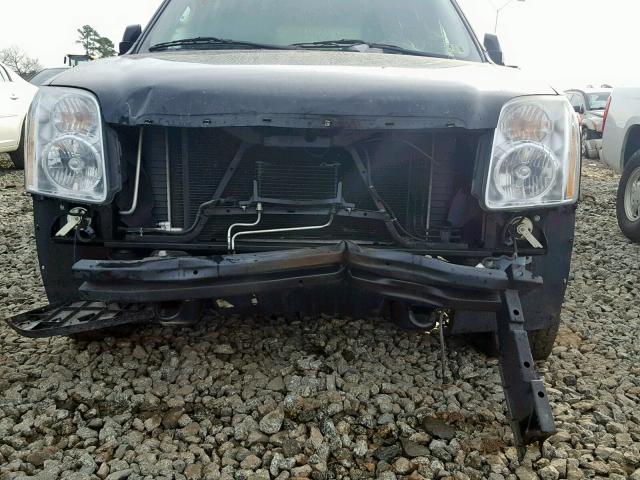 1GKUKMEF7AR156179 - 2010 GMC YUKON XL D BLACK photo 9