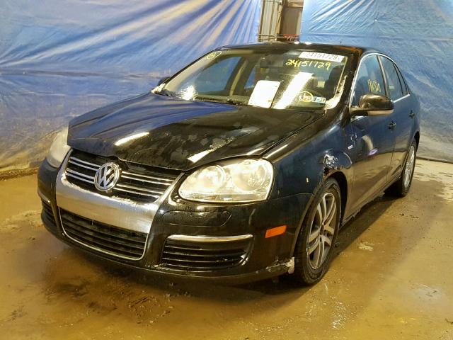 3VWEF71K47M071073 - 2007 VOLKSWAGEN JETTA WOLF BLACK photo 2