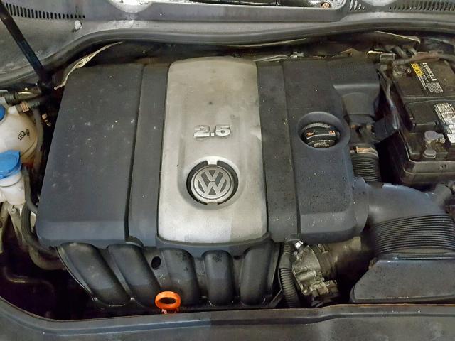 3VWEF71K47M071073 - 2007 VOLKSWAGEN JETTA WOLF BLACK photo 7