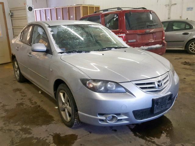 JM1BK323X61478876 - 2006 MAZDA 3 S SILVER photo 1