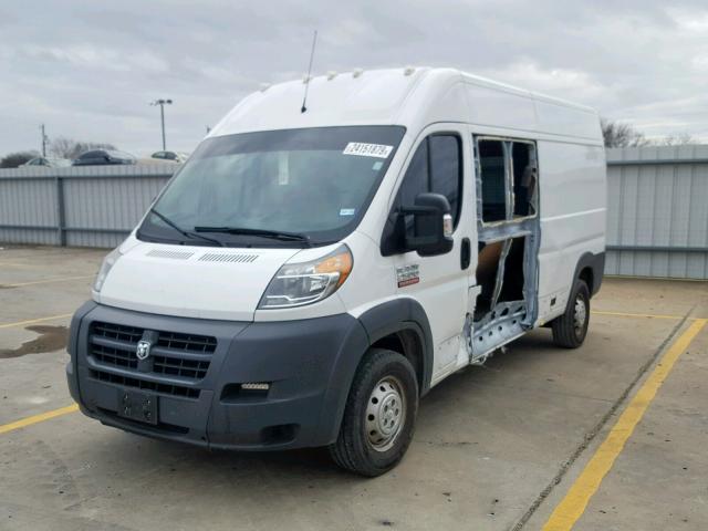 3C6TRVDG2HE503269 - 2017 RAM PROMASTER WHITE photo 2